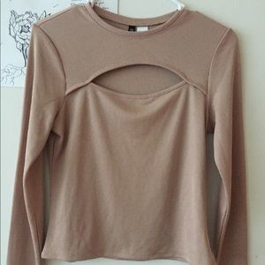 Nude Pink H&M Shirt